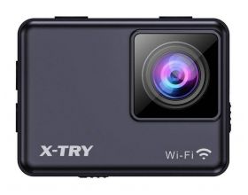 Видеорегистратор X-TRY XTC402  Real 4K/60FPS POWER WDR, Wi-Fi (Экшн-камера)