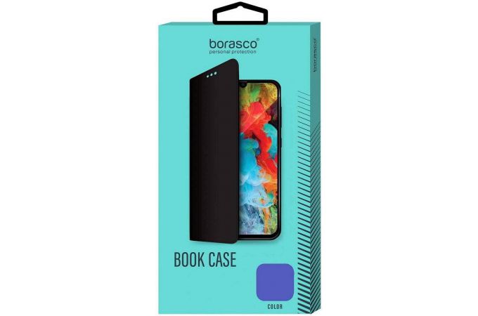 Чехол BoraSCO Book Case Универсальный размер M синий