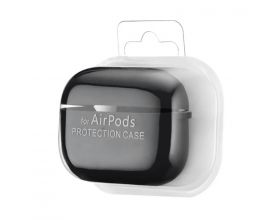 Чехол для наушников airpods 4 (черный)