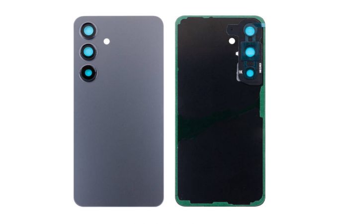 Задняя крышка для Samsung S921B Galaxy S24 + стекло камеры (черный) HQ