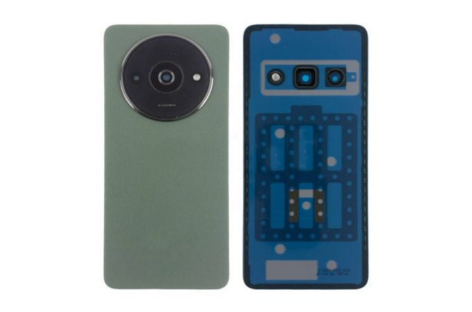 Задняя крышка для Xiaomi Redmi A3 (23129RN51X) (зеленый) + стекло камеры HQ