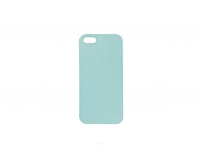 Чехол для iPhone 5/5S/SE плотный матовый (серия Colors) (светло-бирюзовый)