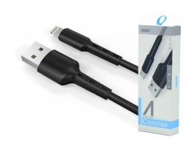 Кабель USB - Lightning EZRA DC14 2.1A (черный) 1.2м