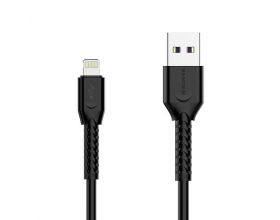 Кабель USB - Lightning SENDEM T8 (черный) 6A 1м