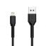 Кабель USB - Lightning SENDEM T8 (черный) 6A 1м