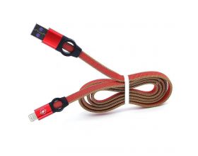 Кабель USB - Lightning Орбита OT-SMI22 2.4A (красный) 1м