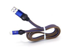 Кабель USB - Lightning Орбита OT-SMI22 2.4A (синий) 1м