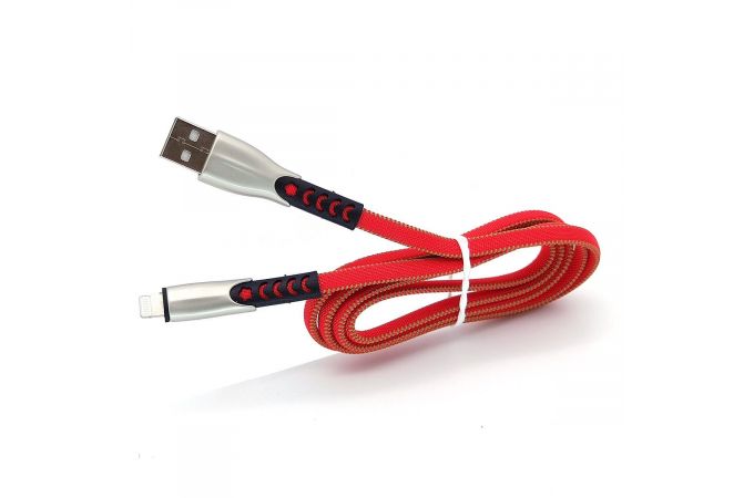 Кабель USB - Lightning Орбита OT-SMI24 2.4A (красный) 1м