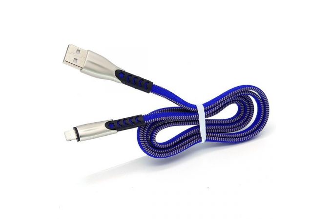 Кабель USB - Lightning Орбита OT-SMI24 2.4A (синий) 1м