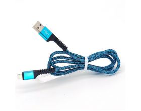 Кабель USB - Lightning Орбита OT-SMI23 2.4A (синий) 1м