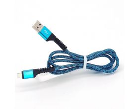 Кабель USB - Lightning Орбита OT-SMI23 2.4A (синий) 1м