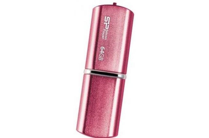 Флешка USB 2.0 Silicon Power Luxmini 720 Peach 64Gb