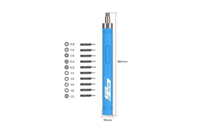 Электроотвертка RELIFE SD-22E (с набором бит)