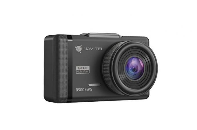 Видеорегистратор Navitel R500 GPS 1920х1080,130°,2.4",night vision,магнит,база камер