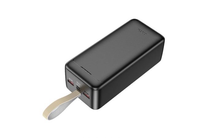 Универсальный дополнительный аккумулятор Power Bank HOCO J111С  30W (40000 mAh) (черный)