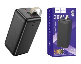 Универсальный дополнительный аккумулятор Power Bank HOCO J111D  30W (50000 mAh) (черный)