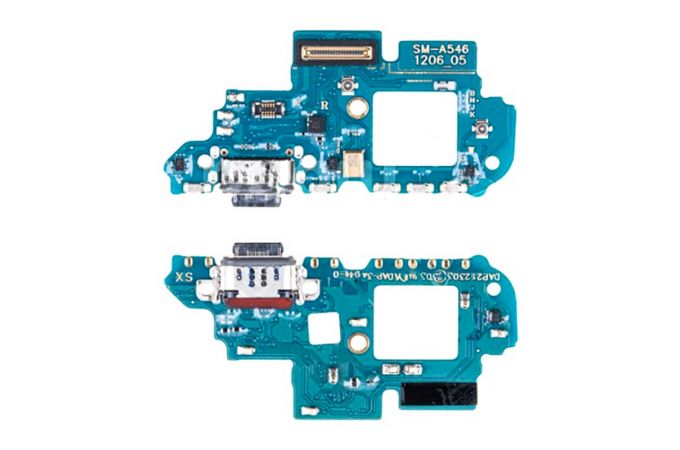 Шлейф для Samsung A546E Galaxy A54 5G с разъемом зарядки (плата)