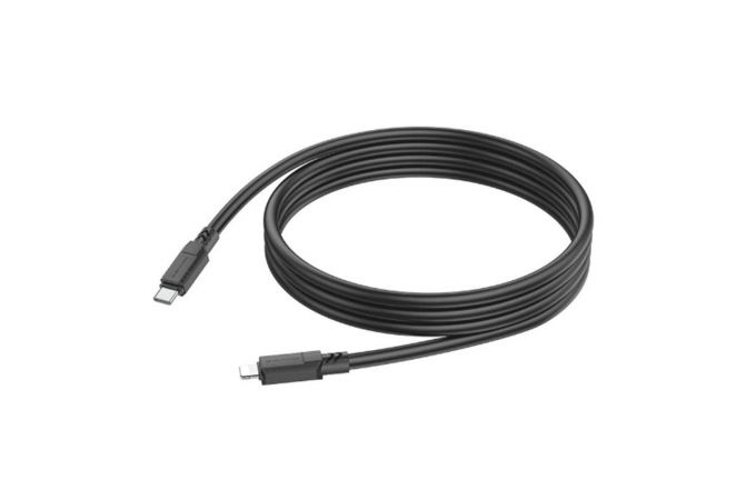 Type-С кабель BOROFONE BX81 Goodway Type-C - Lightning 1 метр, 20W, 3A, ПВХ, черный (360)