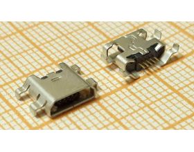 microUSB 2.0 разъем для планшетов Jack006 (5pin) комплект 10 шт