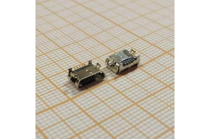 microUSB 2.0 разъем для планшетов Jack016 (5pin) комплект 10 шт