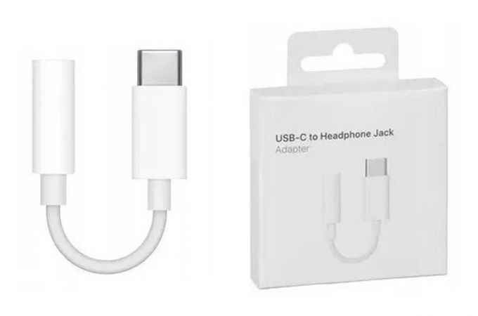 Адаптер для проводной гарнитуры iPhone c 3.5 мм на Lighting (требует BT)