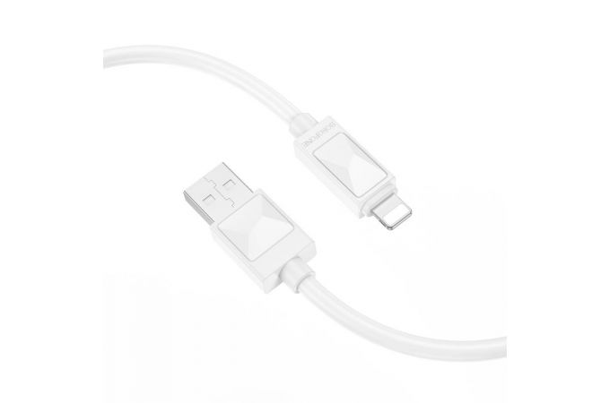 Кабель USB - Lightning BOROFONE BX109, 2,4A (белый) 1м