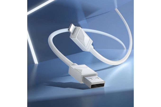 Кабель USB - Lightning BOROFONE BX109, 2,4A (белый) 1м