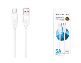 Кабель USB - USB Type-C BOROFONE BX109, (белый) 1м