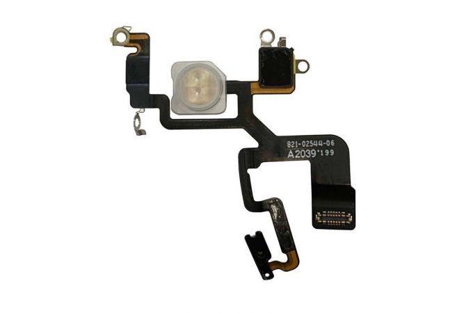 Шлейф вспышки и микрофона iPhone 12 Pro Max Оригинал