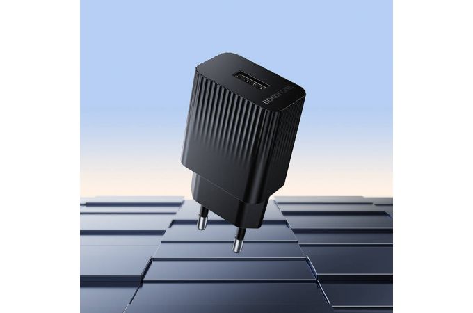 Сетевое зарядное устройство USB BOROFONE BAS71A Source  (EU) белые