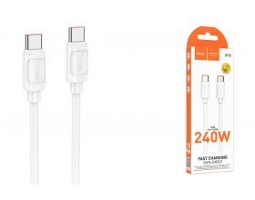 Кабель USB Type-C - USB Type-C HOCO X115 Surpass 240W белый