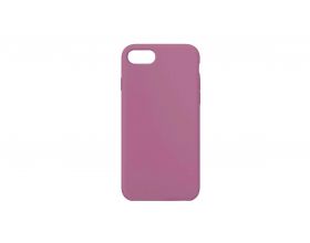 Чехол для iPhone 7 (4.7) плотный матовый (серия Colors) (темно-розовый)