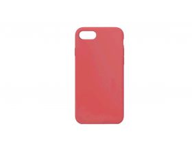 Чехол для iPhone 7 (4.7) плотный матовый (серия Colors) (ярко-красный)
