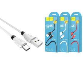 Кабель USB - USB Type-C HOCO X27, 2,4A (белый) 1,2м