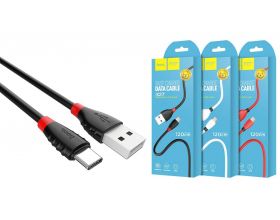 Кабель USB - USB Type-C HOCO X27, 2,4A (черный) 1,2м