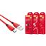 Кабель USB - MicroUSB HOCO X27 2,4A (красный) 1,2м