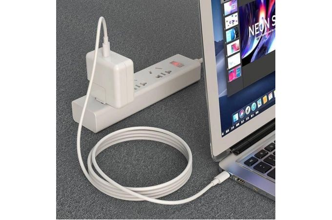 Кабель USB Type-C - USB Type-C BOROFONE BX44, 5A/20V, PD100W (белый) 2м