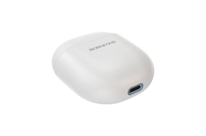 Наушники вакуумные беспроводные BOROFONE BE49 Serenity TWS wireless BT Bluetooth (белый)