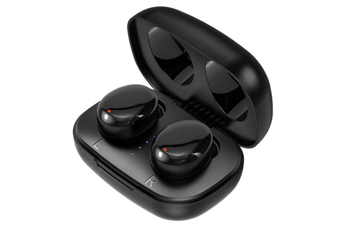 Наушники вакуумные беспроводные BOROFONE BE35 Agreeable voice TWS wireless headset Bluetooth (черный)