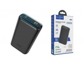 Универсальный дополнительный аккумулятор Power Bank HOCO Q1A (20000 mAh) (черный)