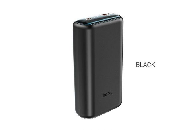 Универсальный дополнительный аккумулятор Power Bank HOCO Q1A (20000 mAh) (черный)