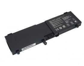 Аккумуляторная батарея N550-4S1P для ноутбука Asus N550J 15V 3500mAh черная