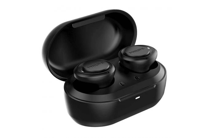 Наушники вакуумные беспроводные Philips TAT1215BK Bluetooth (черный)