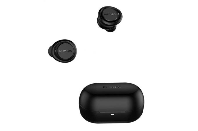 Наушники вакуумные беспроводные Philips TAT1215BK Bluetooth (черный)