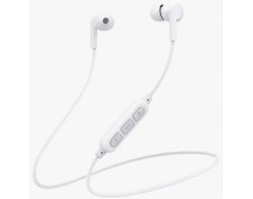 Наушники вакуумные беспроводные QUB BTE-002 Bluetooth (белый)