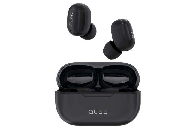 Наушники вакуумные беспроводные QUB QTWS5 TWS Bluetooth (черный)