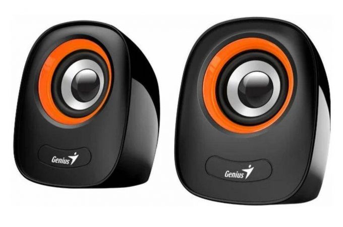 Акустическая система 2.0 Genius SP-Q160 (оранжевый)