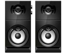 Акустическая система 2.0 Ginzzu GM-102 (черный)