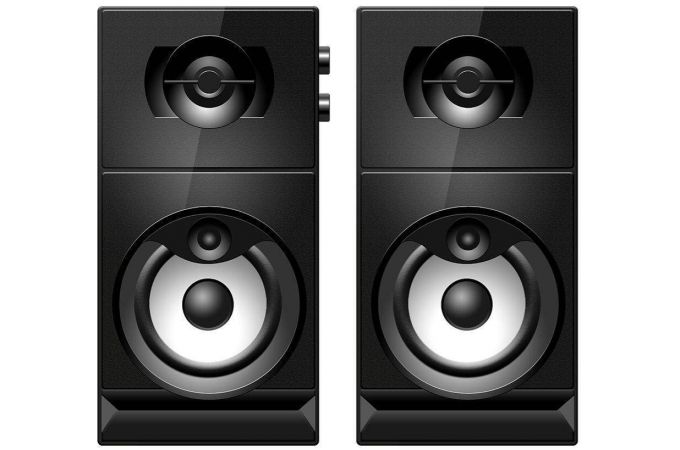 Акустическая система 2.0 Ginzzu GM-102 (черный)