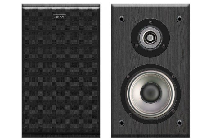 Акустическая система 2.0 Ginzzu GM-312 (серый)